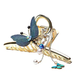 کلیپس مو زنانه مدل پروانه آویزدار 756