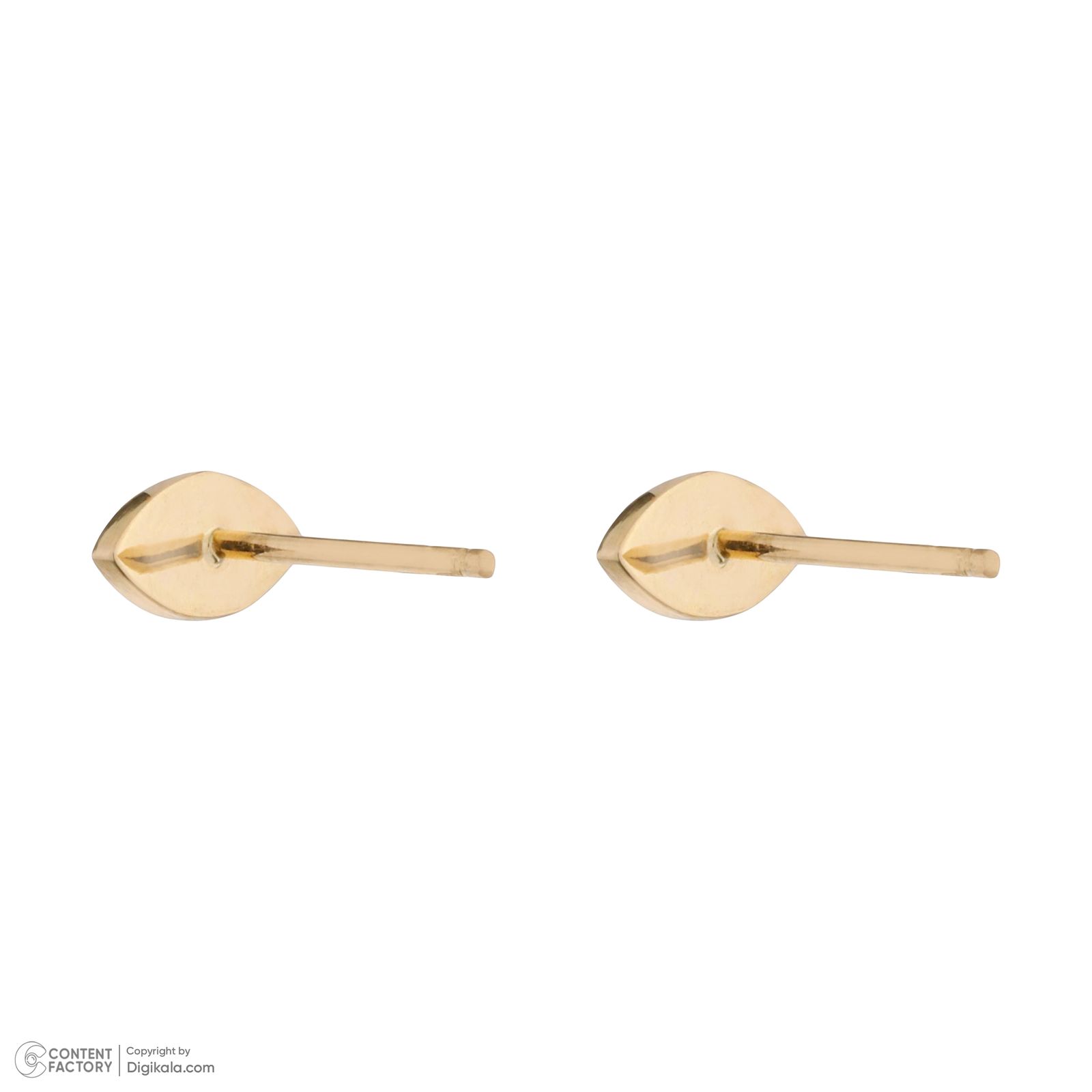 گوشواره طلا 18 عیار زنانه درریس مدل gs1634 -  - 3