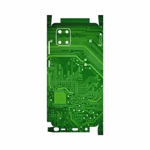 MAHOOT Green Printed Circuit Board-FullSkin Cover Sticker for Samsung Galaxy Note 10 Lite