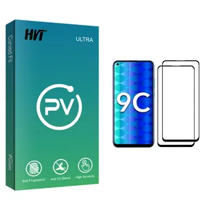HVT PV glass Screen Protector For  Honor 9C Pack Of 2
