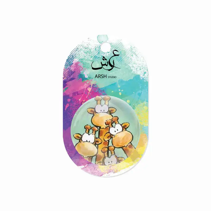 مگنت عرش طرح زرافه کد Asm313