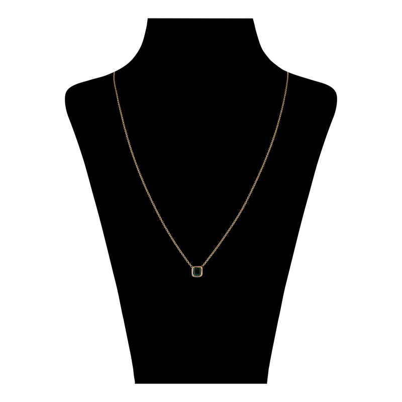 گردنبند طلا 18 عیار زنانه پرسته مدل wn1138