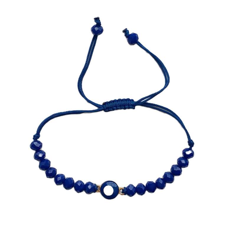 دستبند دخترانه مدل چشم نظر کریستالی CH1 دستبند دخترانه مدل چشم نظر کریستالی CH1