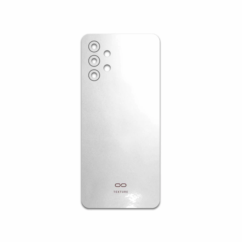 برچسب پوششی ماهوت مدل Metallic-White مناسب برای گوشی موبایل سامسونگ Galaxy A32 4G