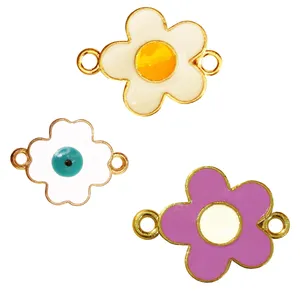 آویز دستبند مدل گلهای نسترن  کد AD 756 مجموعه 3 عددی