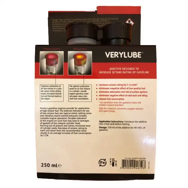 اکتان بوستر و مکمل بنزین زادو مدل Plus حجم 250 میلی لیتر