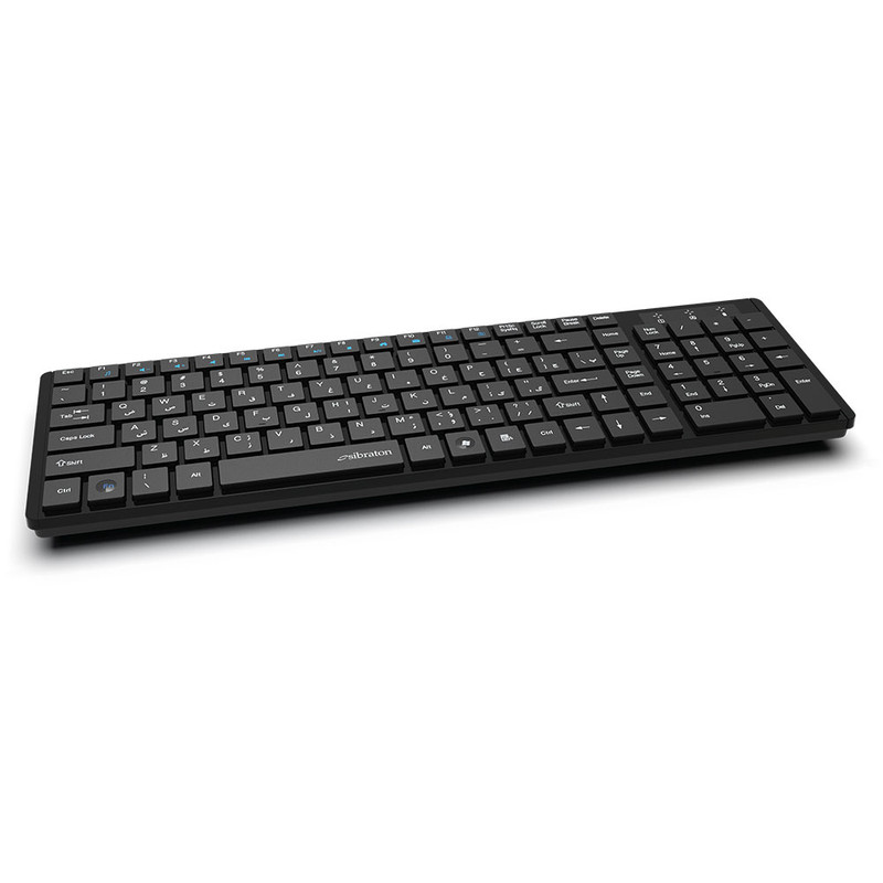 کیبورد بی سیم سیبراتون مدل skb578w