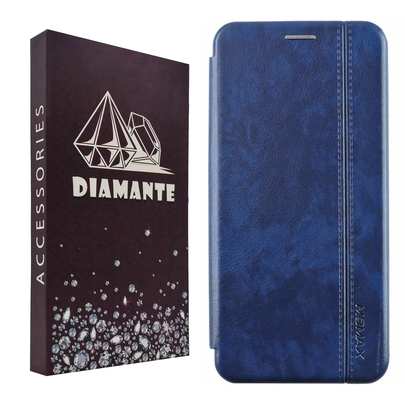 کیف کلاسوری دیامانته مدل Momax Red مناسب برای گوشی موبایل شیائومی Redmi 9C