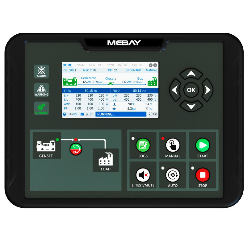 برد کنترل دیزل ژنراتور می بای مدل 100D