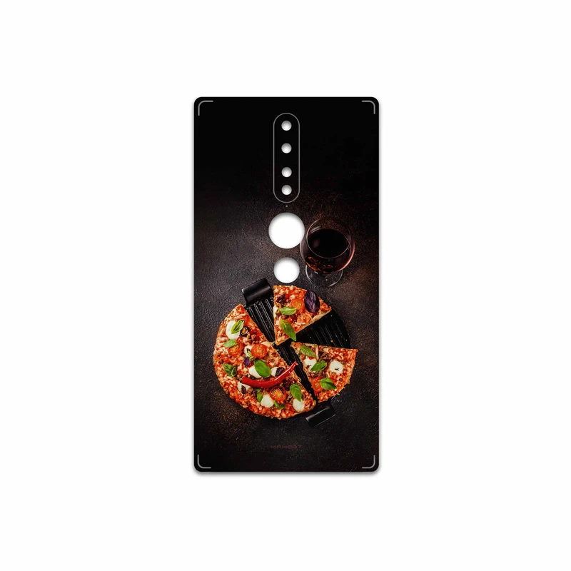 برچسب پوششی ماهوت مدل Pizza مناسب برای گوشی موبایل لنوو Phab2 Pro