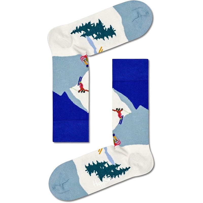 جوراب ساق بلند هپی ساکس مدل Ski