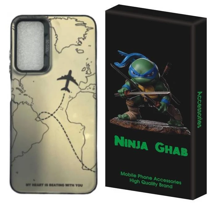 کاور نینجا قاب مدل هواپیما مناسب برای گوشی موبایل سامسونگ Galaxy A52
