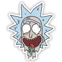 استیکر مدل ریک و مورتی کد 2662