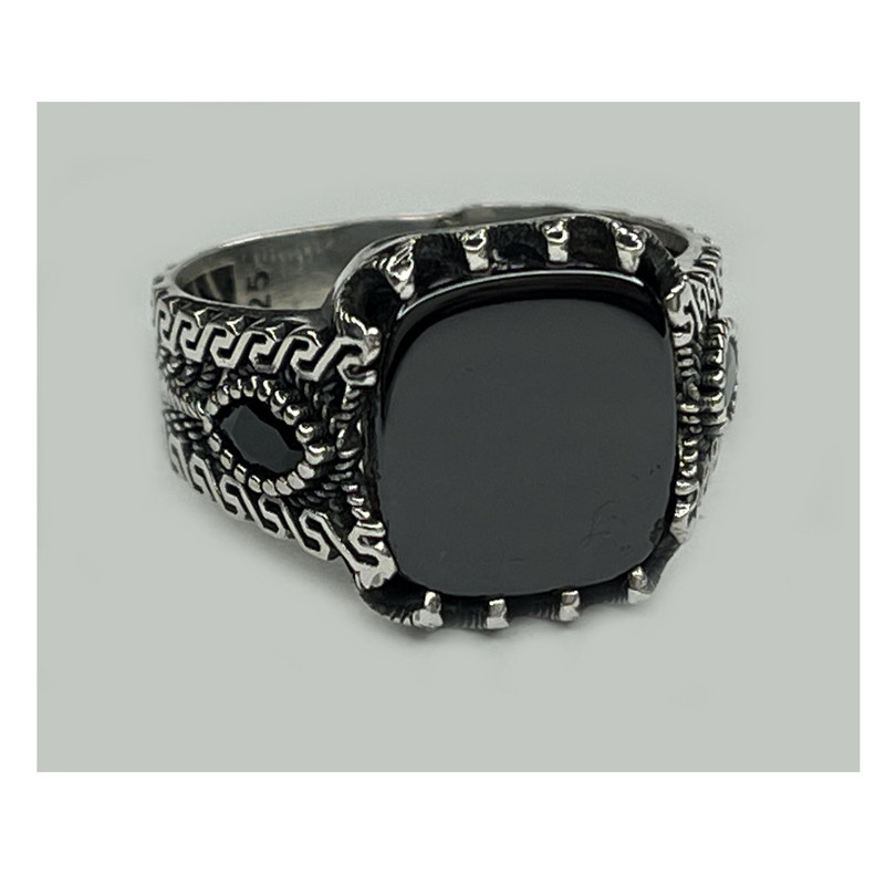 انگشتر نقره مردانه مدل عقیق انگشتر نقره مردانه مدل عقیق