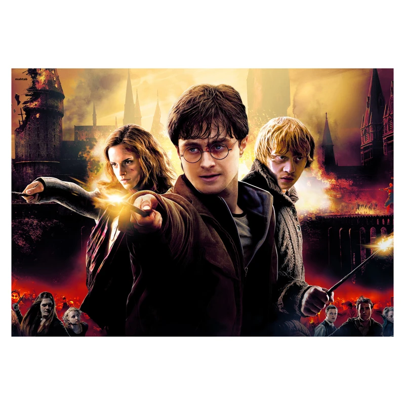 پوستر ماهتاب مدل هری پاتر Harry Potter کد 2558
