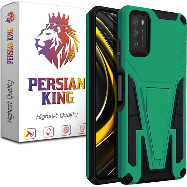 کاور پرشین کینگ مدل MOSH21 مناسب برای گوشی موبایل شیائومی Poco M3 /Redmi 9T