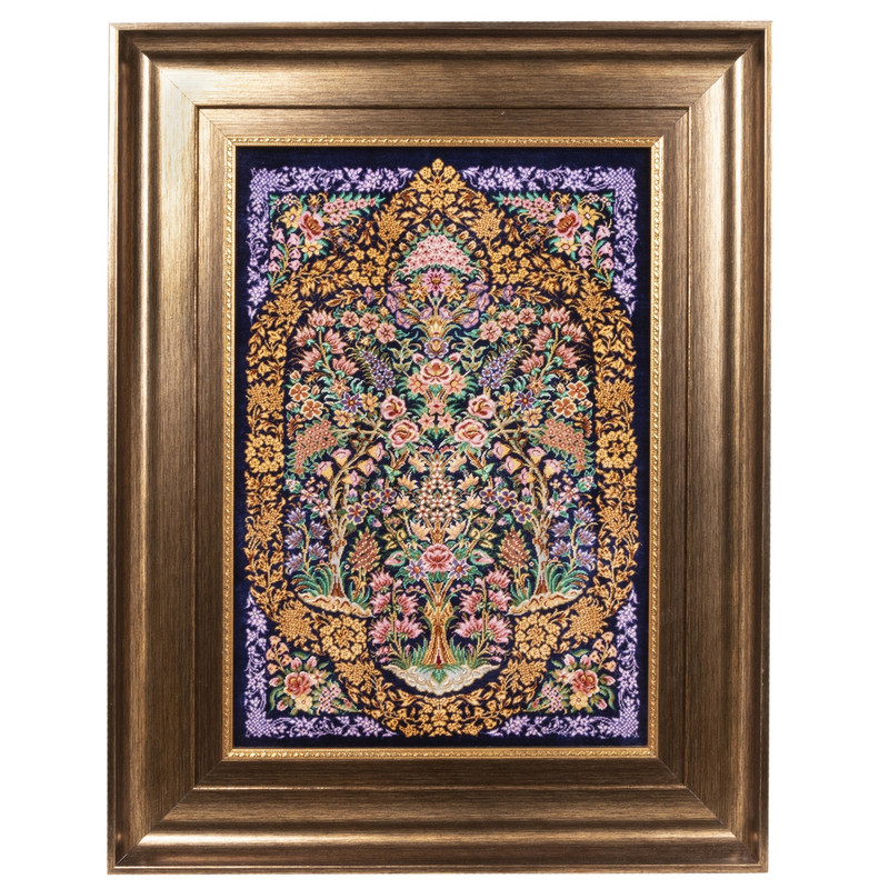 تابلو فرش دستباف سی پرشیا مدل درختی کد 902721