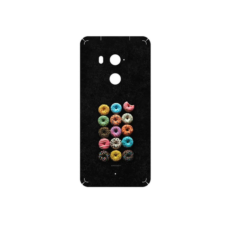 برچسب پوششی ماهوت مدل Doughnut مناسب برای گوشی موبایل اچ تی سی U11 Plus