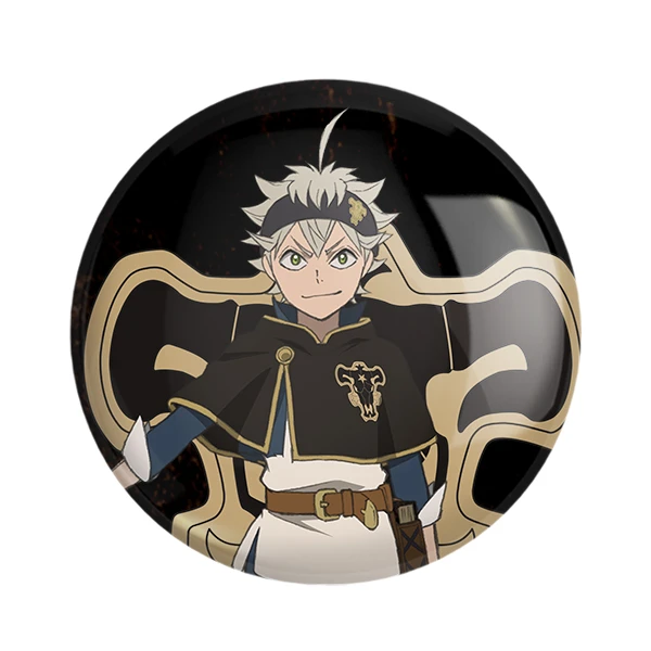 مگنت خندالو طرح آستا انیمه بلک کلاور Black Clover کد 10263