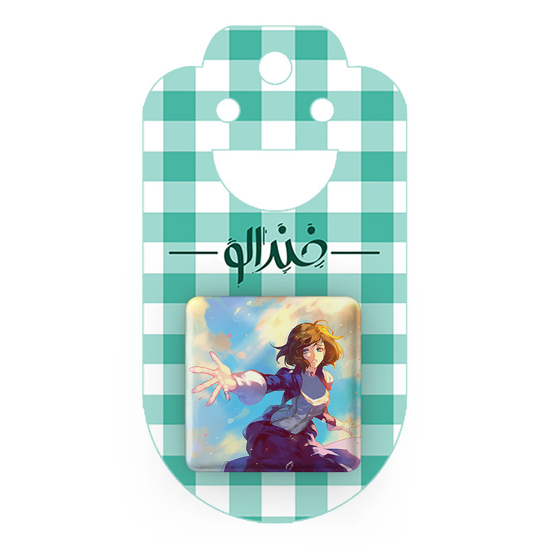 مگنت خندالو طرح بازی بایوشاک (Bioshock) مدل مربعی کد 31327