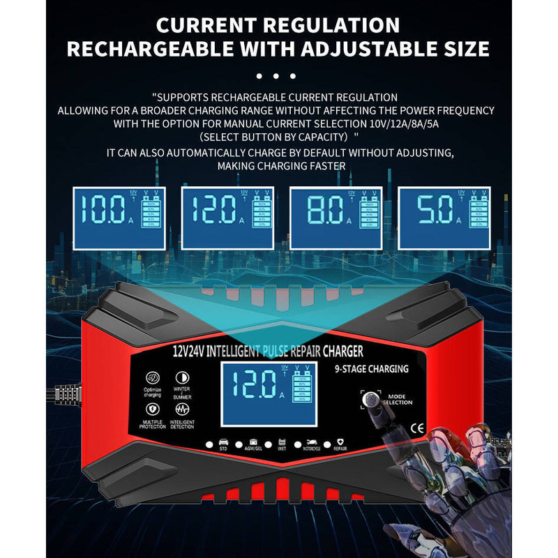 شارژر باتری تیانی مدل 121201r