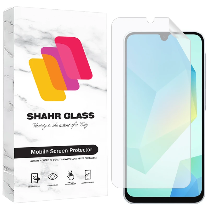 محافظ صفحه نمایش شهر گلس مدل SNMF مناسب برای گوشی موبایل سامسونگ Galaxy A16 4G / Galaxy A16 5G