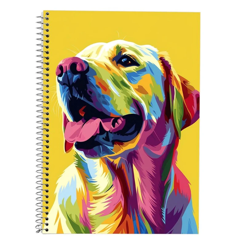 دفتر لغت 50 برگ مدوپد طرح سگ و گربه کد DF17268