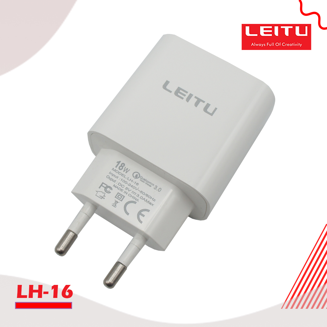 شارژر دیواری لیتو مدل LH-16 به همراه کابل MICROUSB