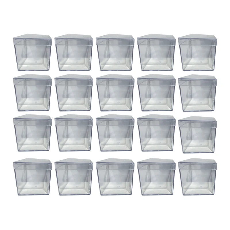  جعبه بسته بندی مدل پلکسی مجموعه 20 عددی