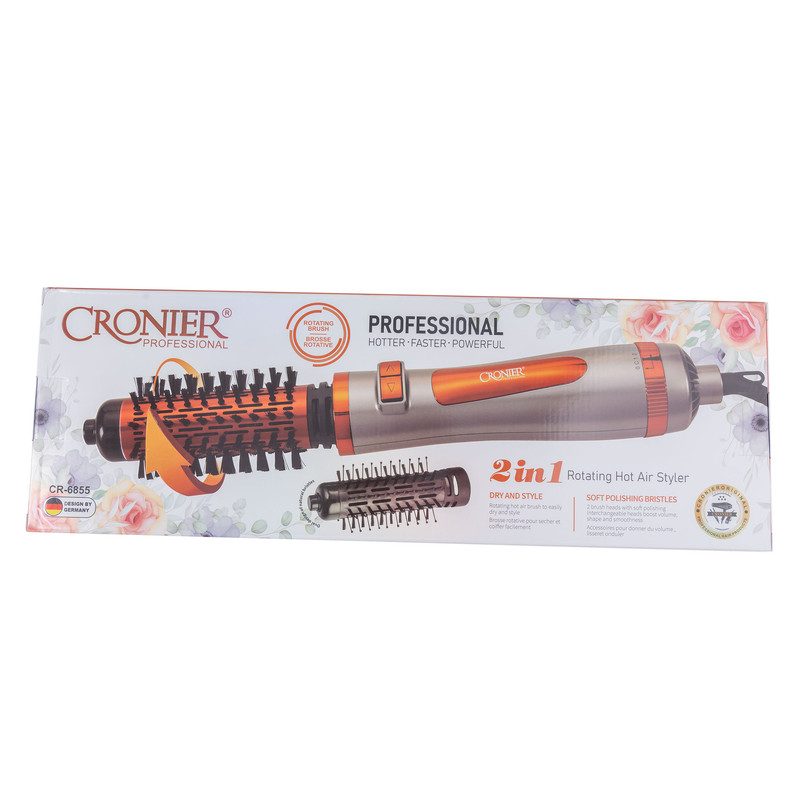 سشوار برس دار چرخشی کرونیر مدل CR-6855