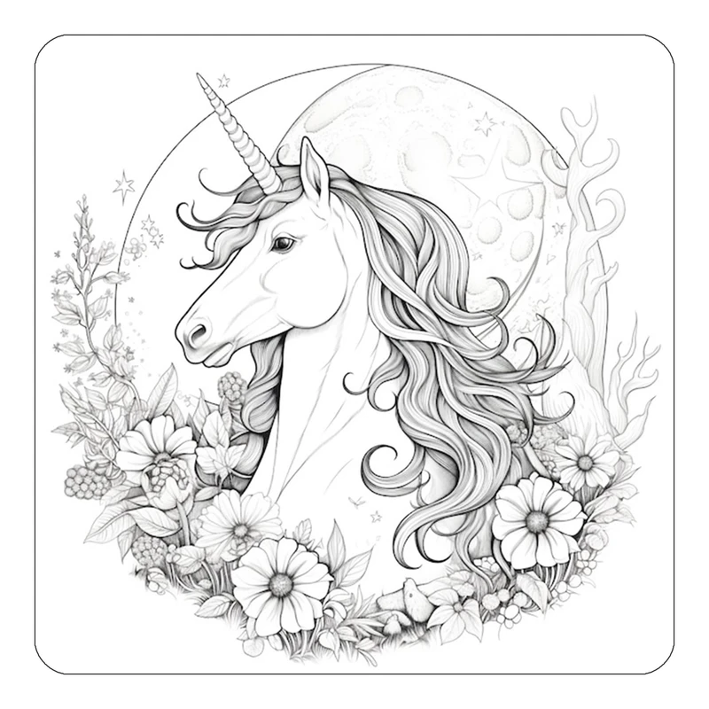 مگنت کاکتی طرح اسب تک شاخ و یونیکورن مدل mp29407