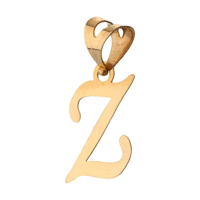 آویز گردنبند طلا 18 عیار زنانه مدل حرف Z کد S2067 -  - 2