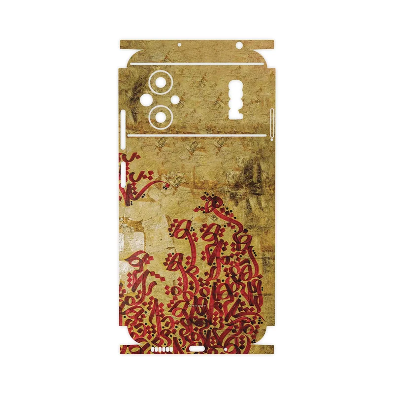 برچسب پوششی ماهوت مدل Nastaliq_5-FullSkin مناسب برای گوشی موبایل شیائومی Poco M5