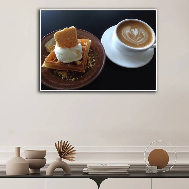 تابلو بکلیت طرح کافه مدل W-D1266