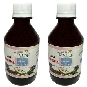 عرق 17 گیاه پاکسازی عفونت تیزنوش - 500 میلی لیتر بسته 2 عددی