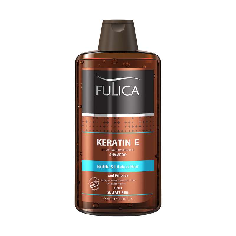 شامپو تقویت کننده مو فولیکا مدل Keratin E حجم 400 میلی لیتر شامپو تقویت کننده مو فولیکا مدل Keratin E حجم 400 میلی لیتر