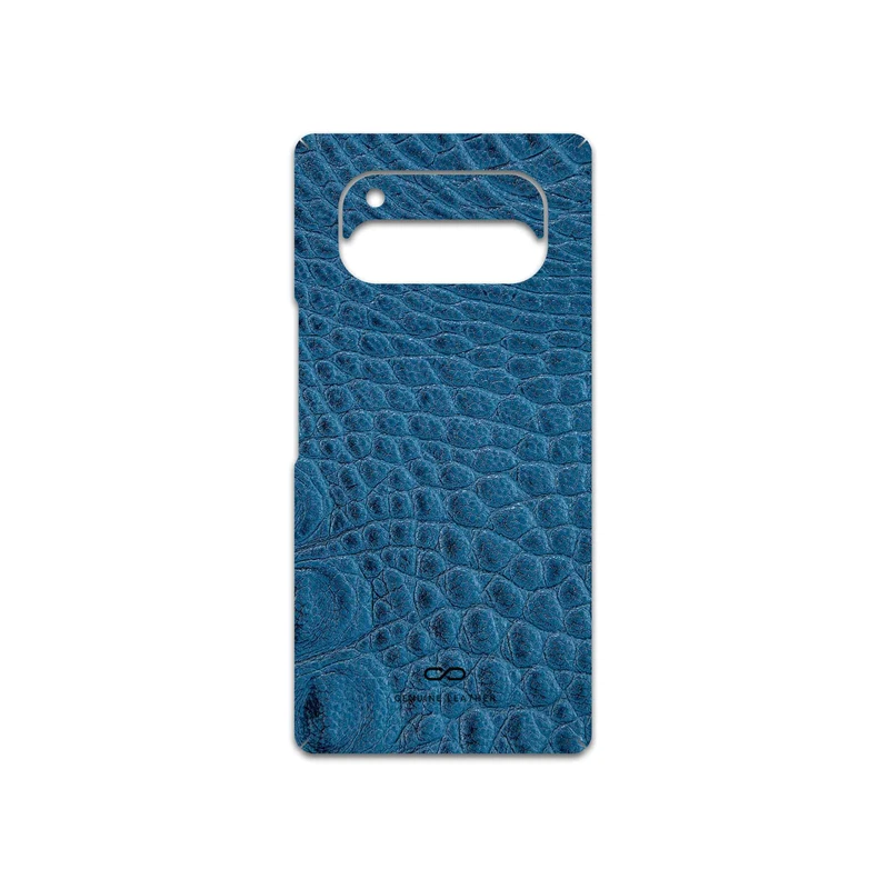برچسب پوششی ماهوت مدل Blue-Crocodile-Leather مناسب برای گوشی موبایل داریا Bond 5G