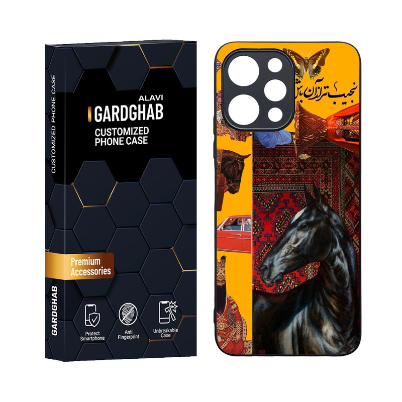 کاور گارد قاب علوی مدل دورژله ای ایرانی مناسب برای گوشی موبایل شیائومی Poco M6 pro 5G