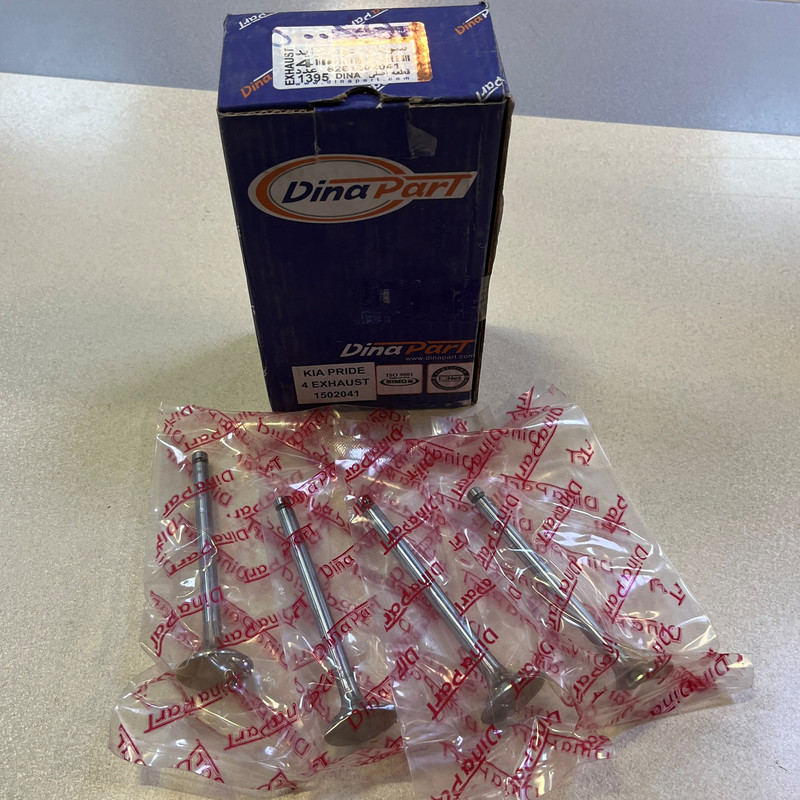 سوپاپ دود دیناپارت کد 500205 مناسب برای پراید بسته 4 عددی