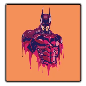 زیر لیوانی مدل Batman کد 025