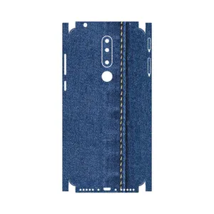 MAHOOT Fabric Texture 8-FullSkin Cover Sticker for Nokia 3.1 Plus