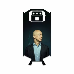 MAHOOT Jeff Bezos Cover Sticker for Doogee S70