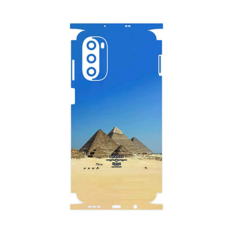 برچسب پوششی ماهوت مدل Pyramids of Egypt-FullSkin مناسب برای گوشی موبایل موتورولا Moto G52