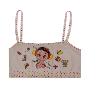 نیم تنه دخترانه طرح Baby رنگ سفید