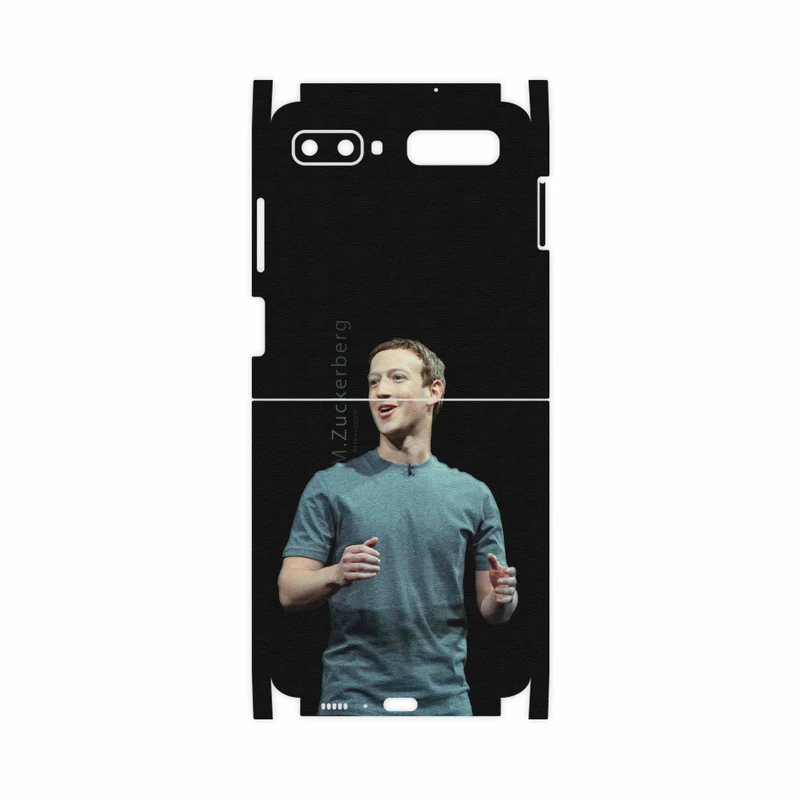 برچسب پوششی ماهوت مدل Mark-Zuckerberg-FullSkin مناسب برای گوشی موبایل سامسونگ Galaxy Z Flip