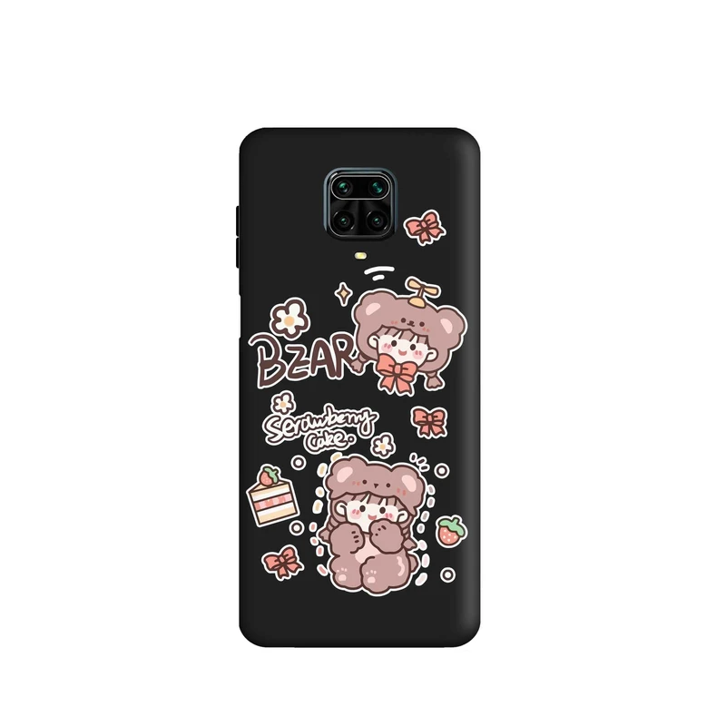 کاور قاب گارد طرح  دختر خرسی کد  FF2633 مناسب برای گوشی موبایل  شیائومی  Redmi Note 9s / Redmi Note 9pro