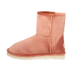 نیم بوت زنانه کد 713 رنگ صورتی