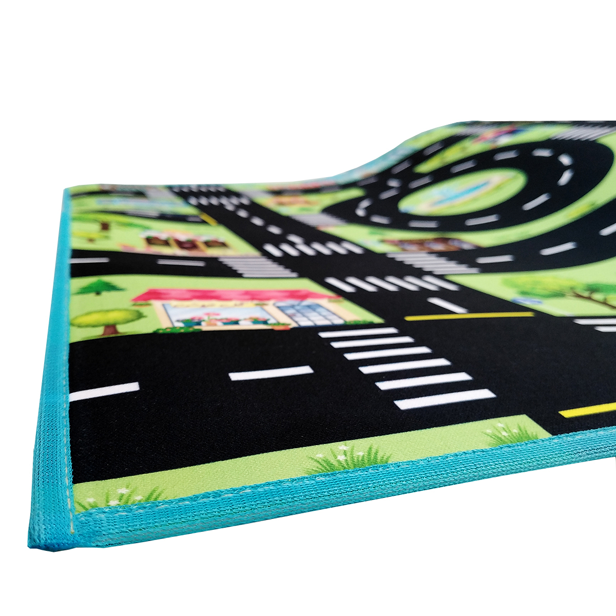 زیر انداز بازی مدل شهرپارچه ای ضخیم فومی کد A170