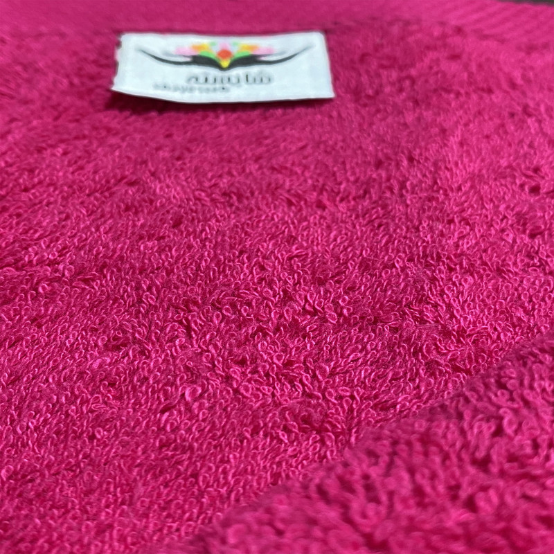 حوله دستی شایسته مدل تبسم سایز 30x58 سانتی متر
