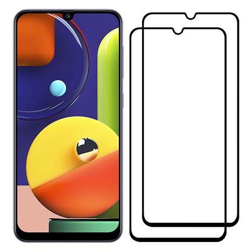 محافظ صفحه نمایش مدل FCG مناسب برای گوشی موبایل سامسونگ Galaxy A50s بسته دو عددی